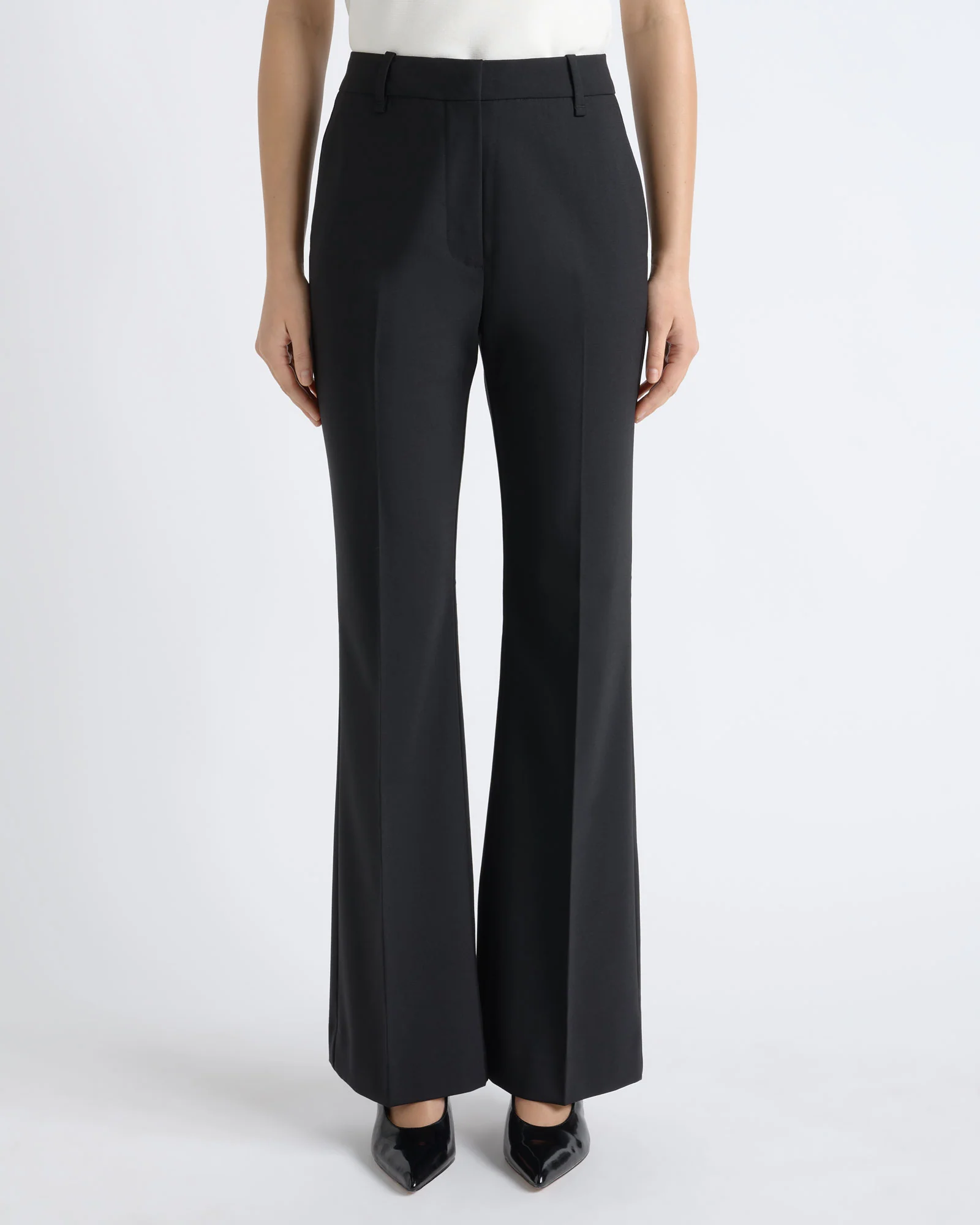 High Waisted Straight Leg Pant