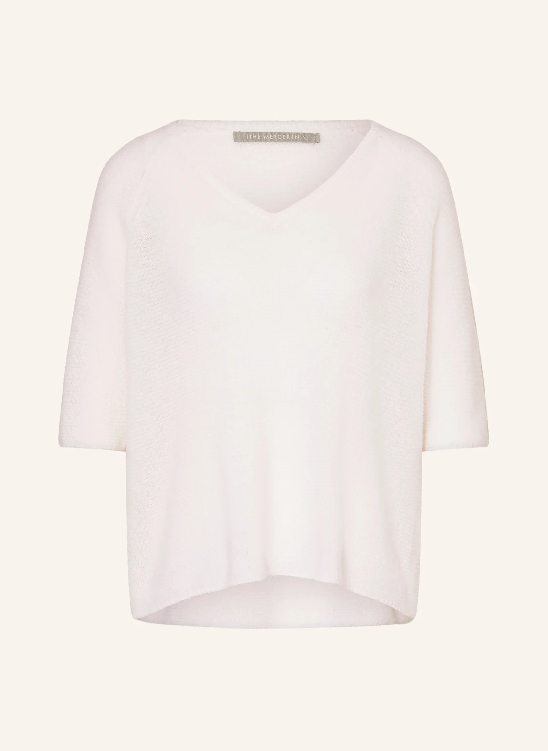 (THE MERCER) N.Y. Pullover mit Cashmere und 3/4-Arm