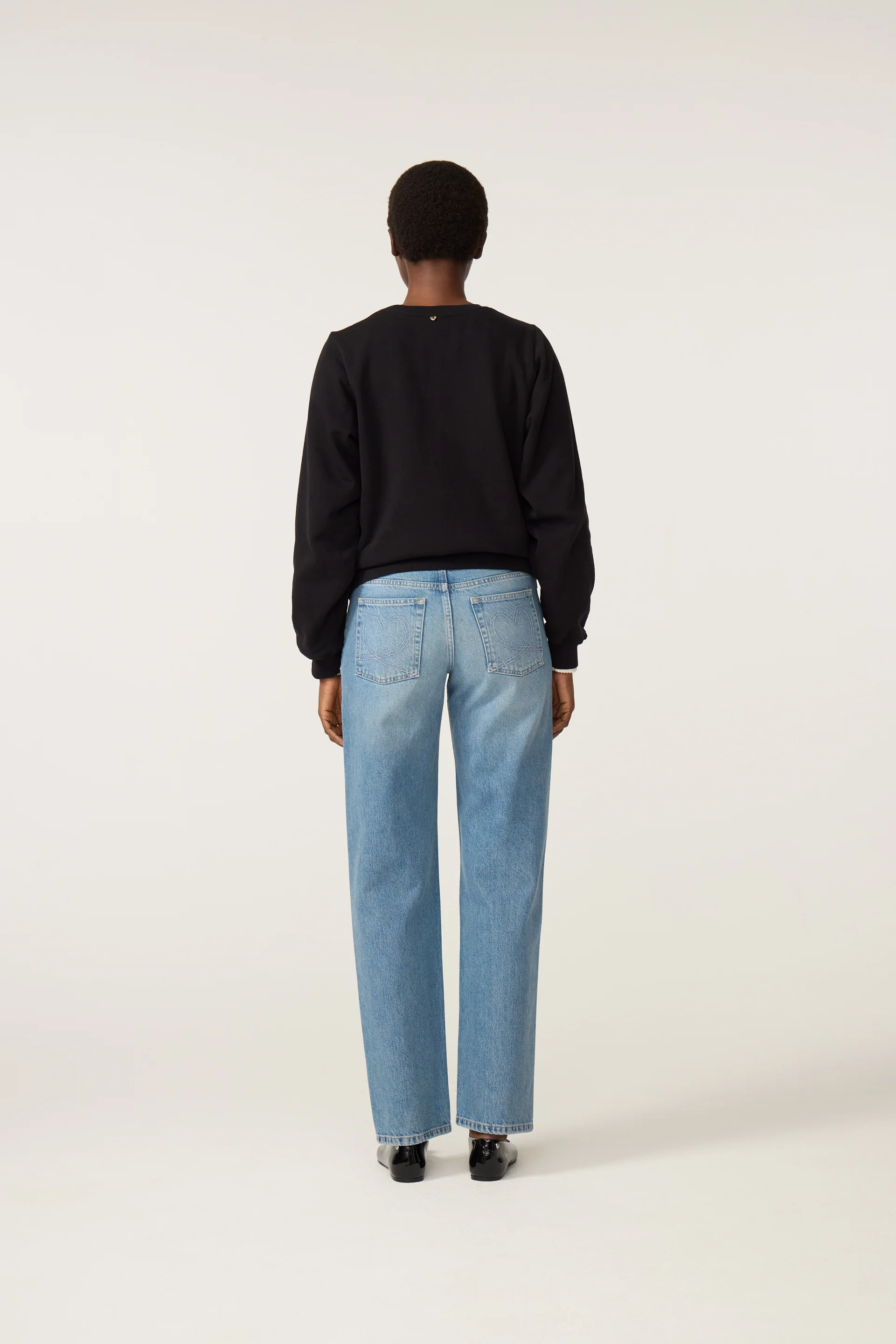 Hazel SS Sweater | Black