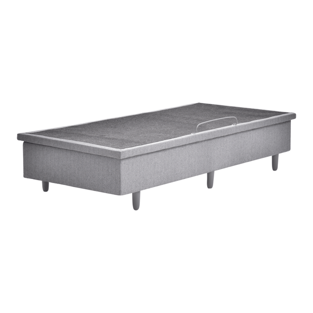 BASE PARA CAMA BOX DE SOLTEIRO 88 CM X 1,88 M COM BAÚ NEST