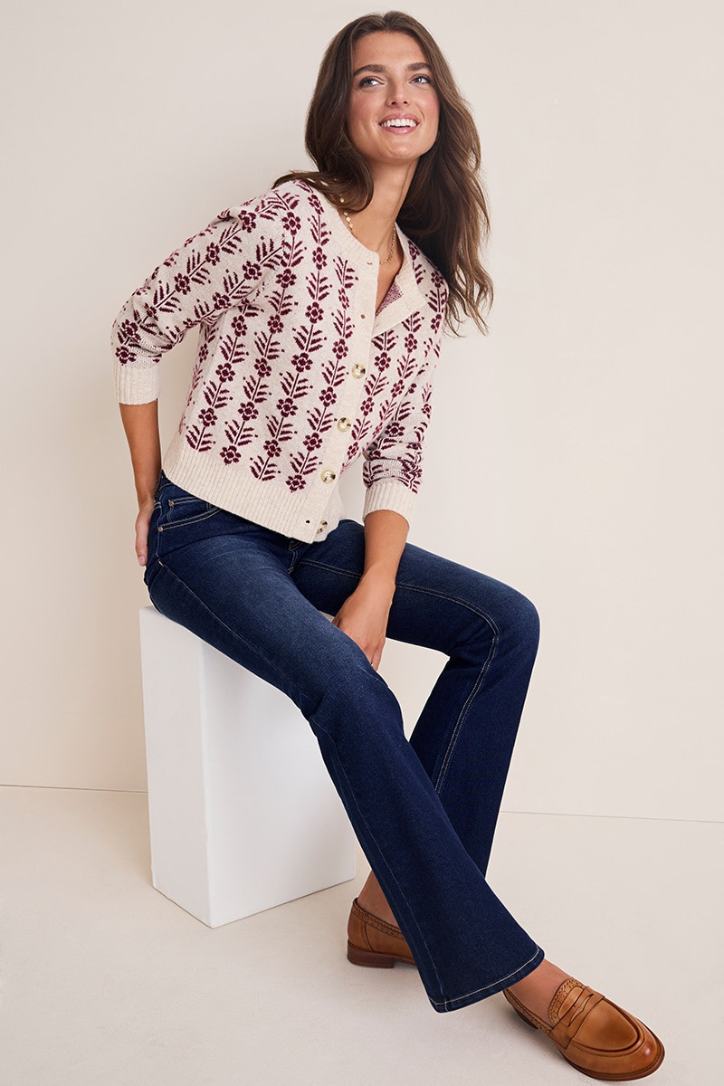 Jenna Dark Wash Bootcut Jeans