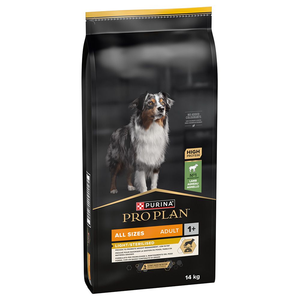 PURINA PRO PLAN All Sizes Adult Light/Sterilised with Lamb