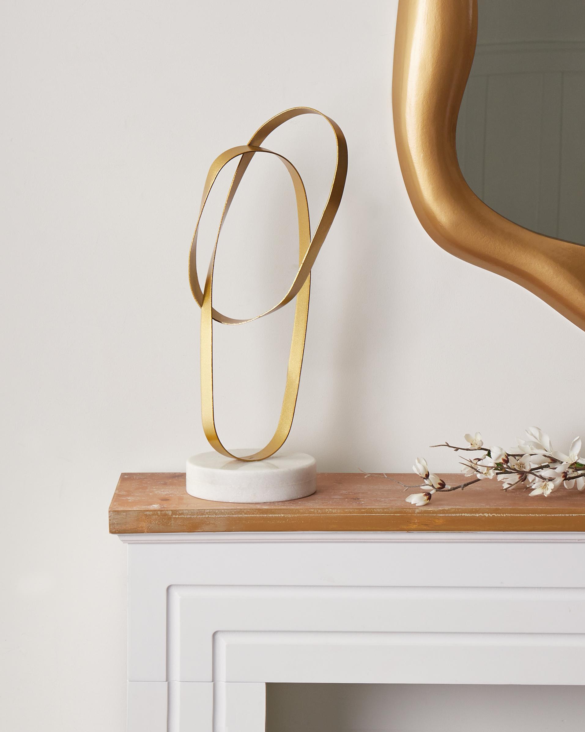 Figurine MILTON Metal Gold
