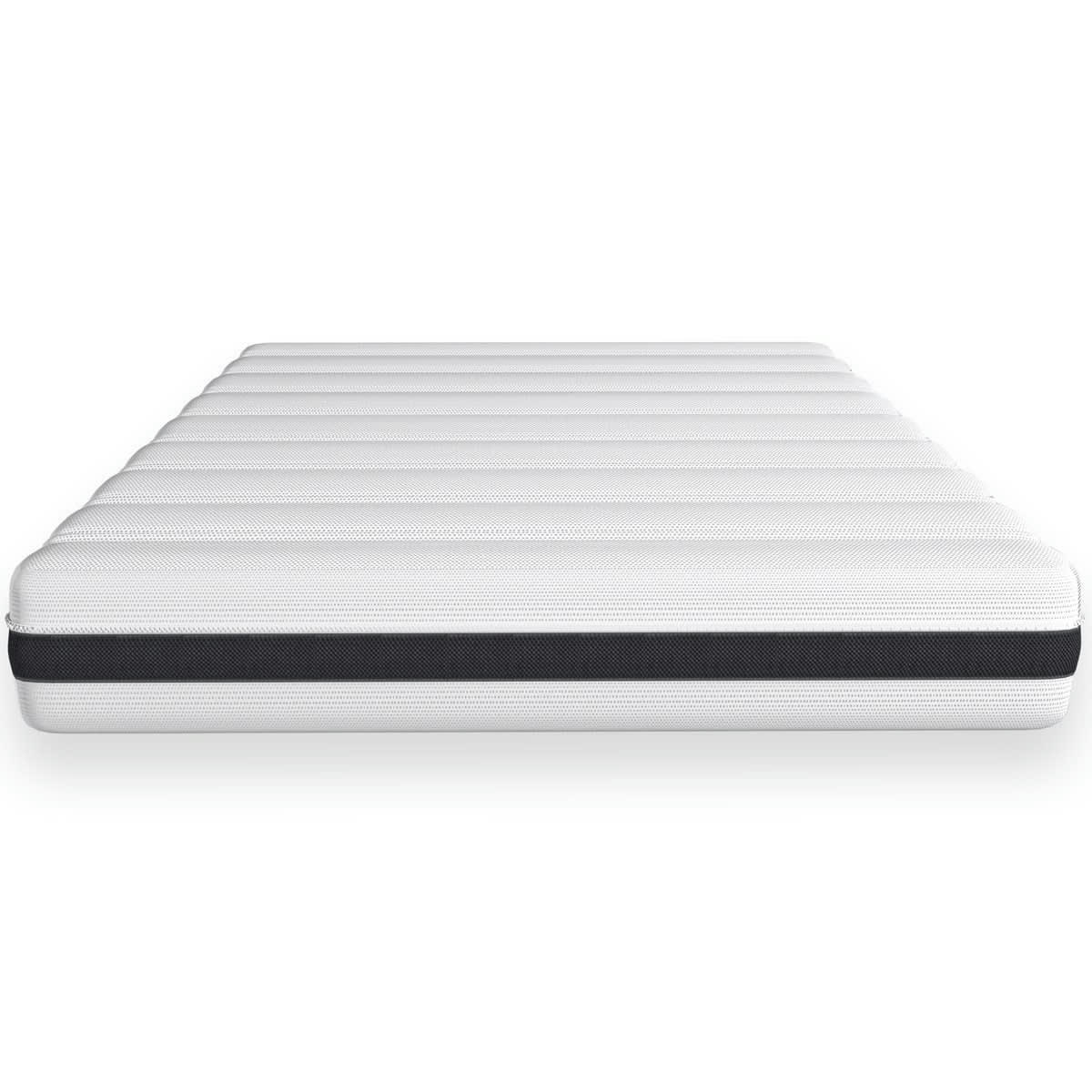 HYGIOSPRING - Matelas 140x190 ressorts ensachés - Mousse à mémoire de forme