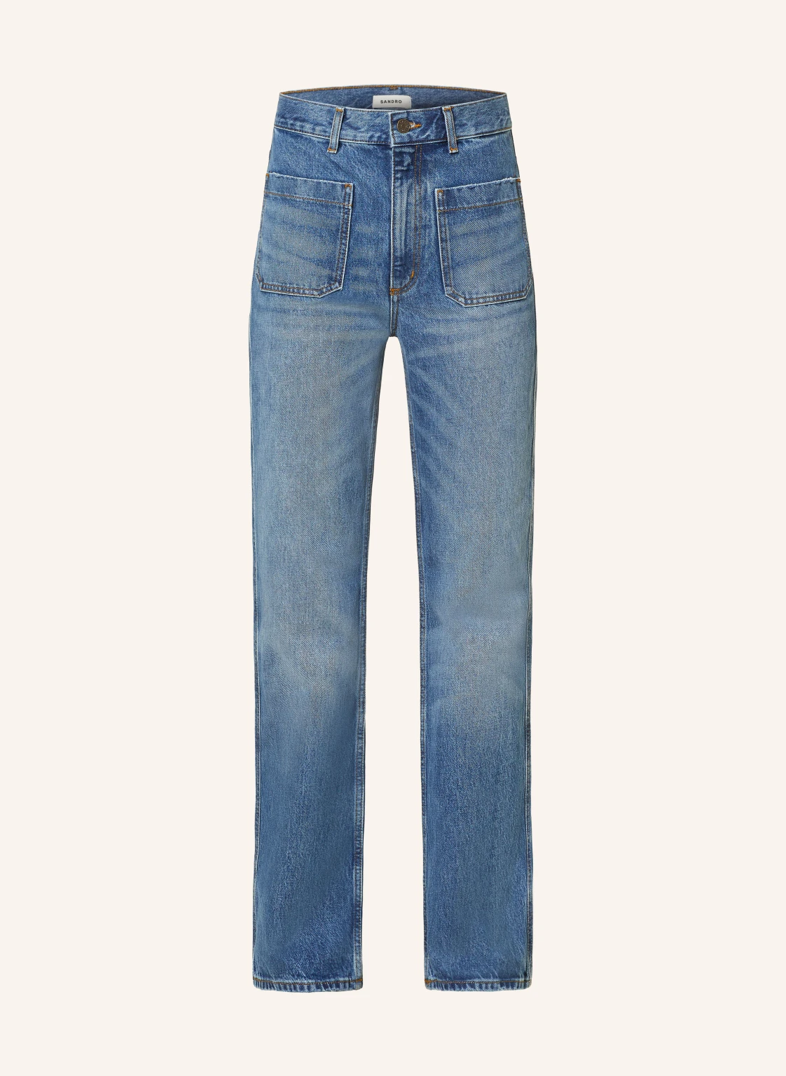 SANDRO Straight Jeans