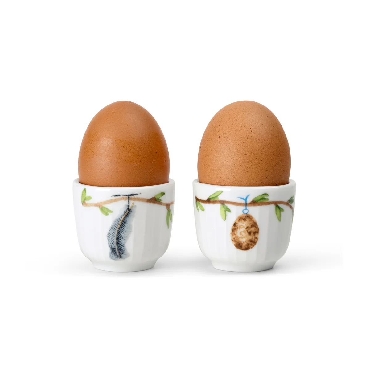 Kähler Design - Hammershøi Eierbecher (2er-Set), weiß