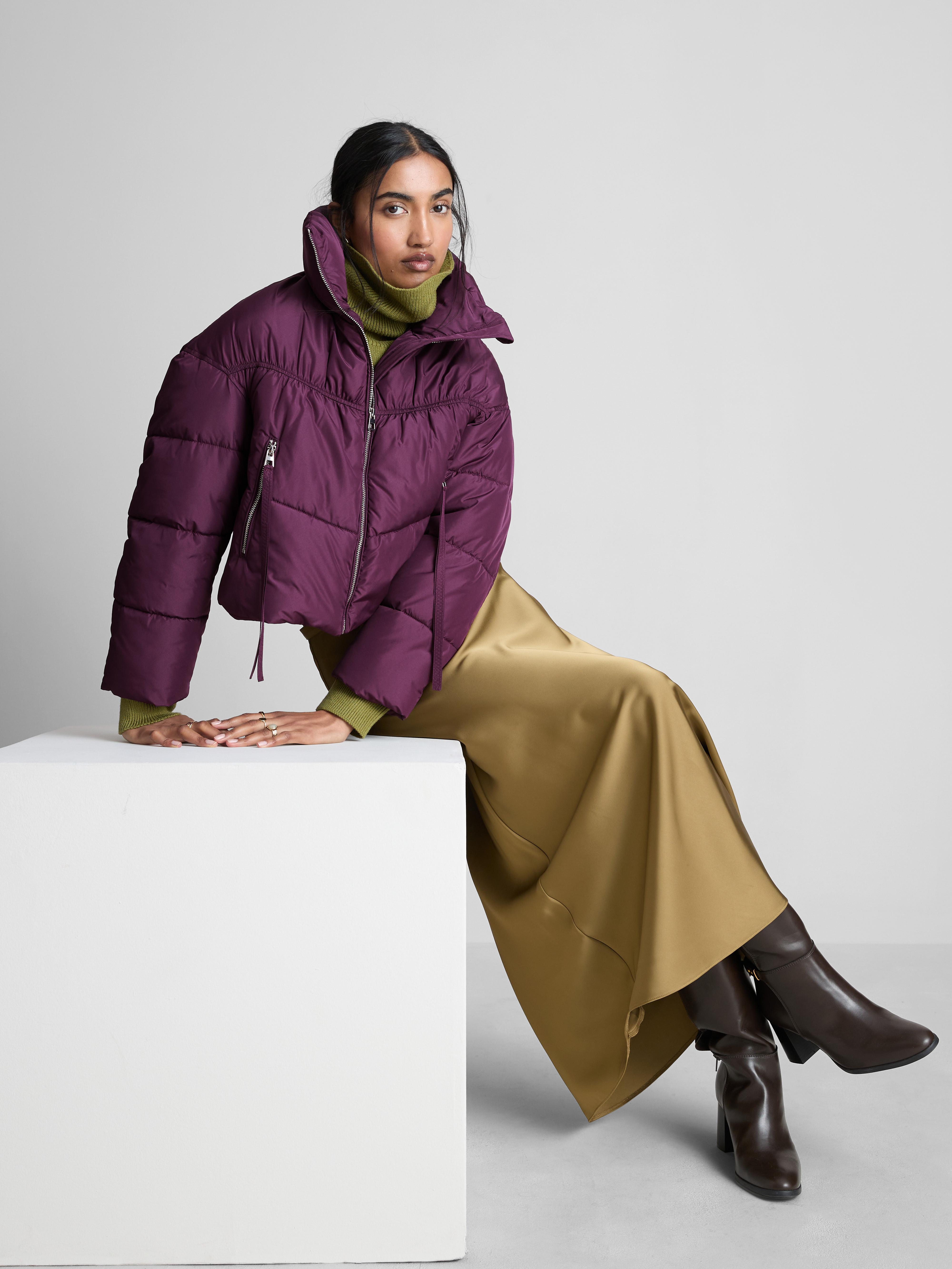 Cropped Padded Jacket