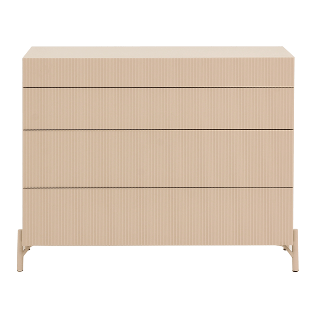 CÔMODA 4 GAVETAS 1,15 M X 48 CM RIBS