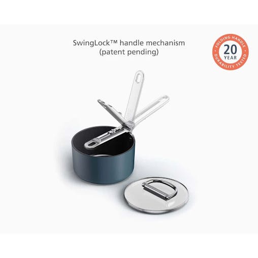 Joseph Joseph Space Non Stick Saucepan with Lid 15cm / 1.4qt