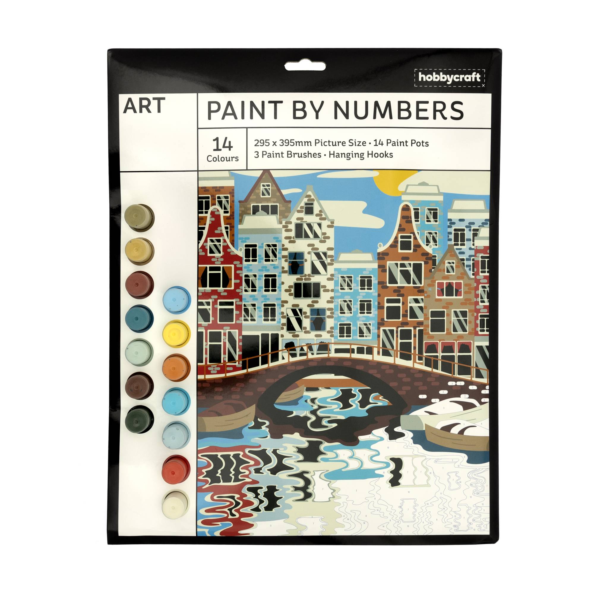 Canal Bridge Paint by Numbers