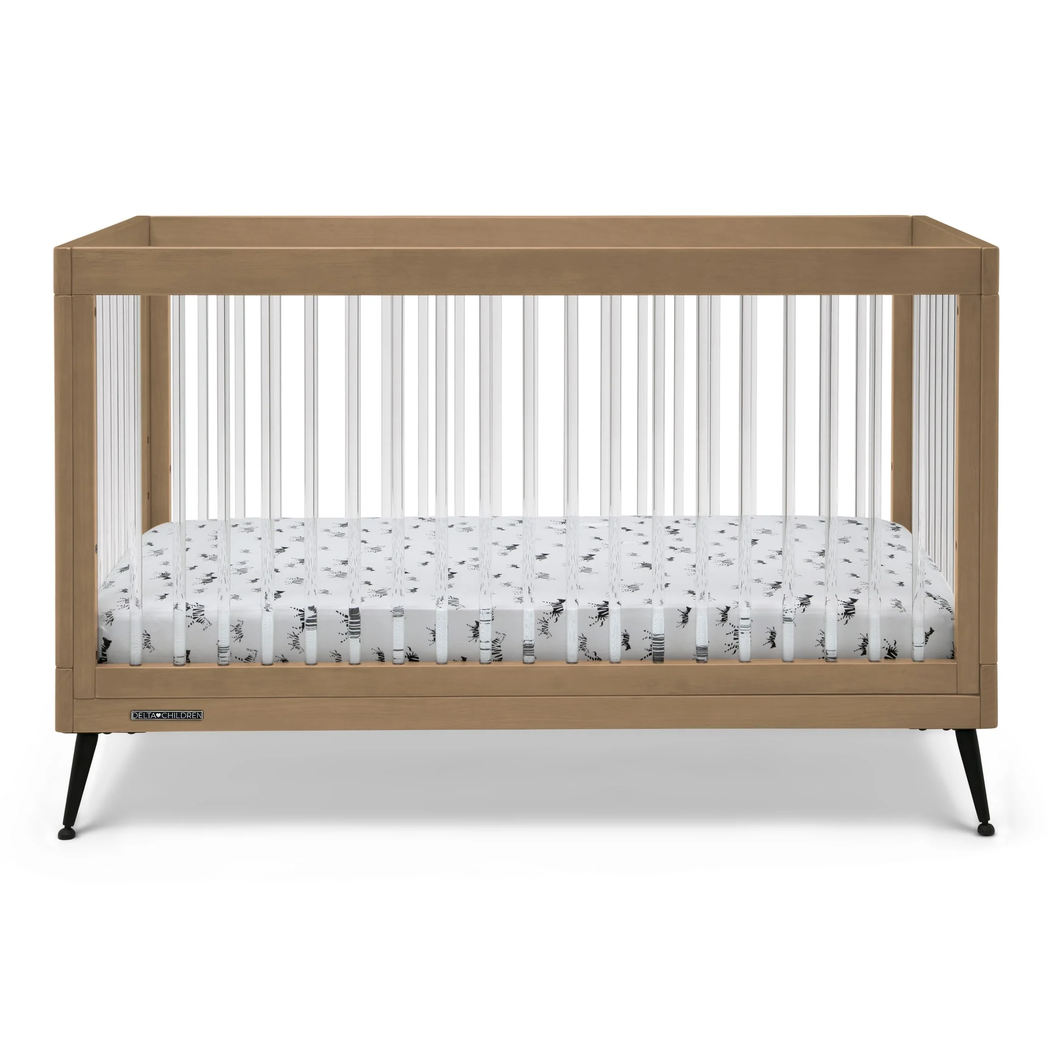 Sloane 4-in-1 Acrylic Convertible Crib, Greenguard Gold Certified