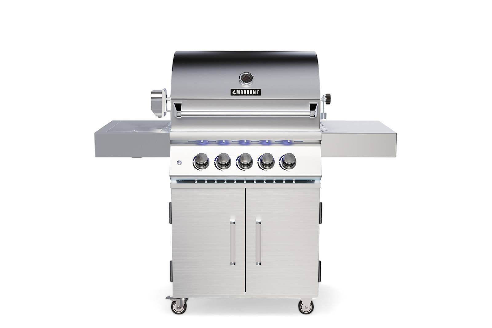 Grill ogrodowy gazowy PRO 3-palnikowy PANAREA144x62/56 Marroni Grills