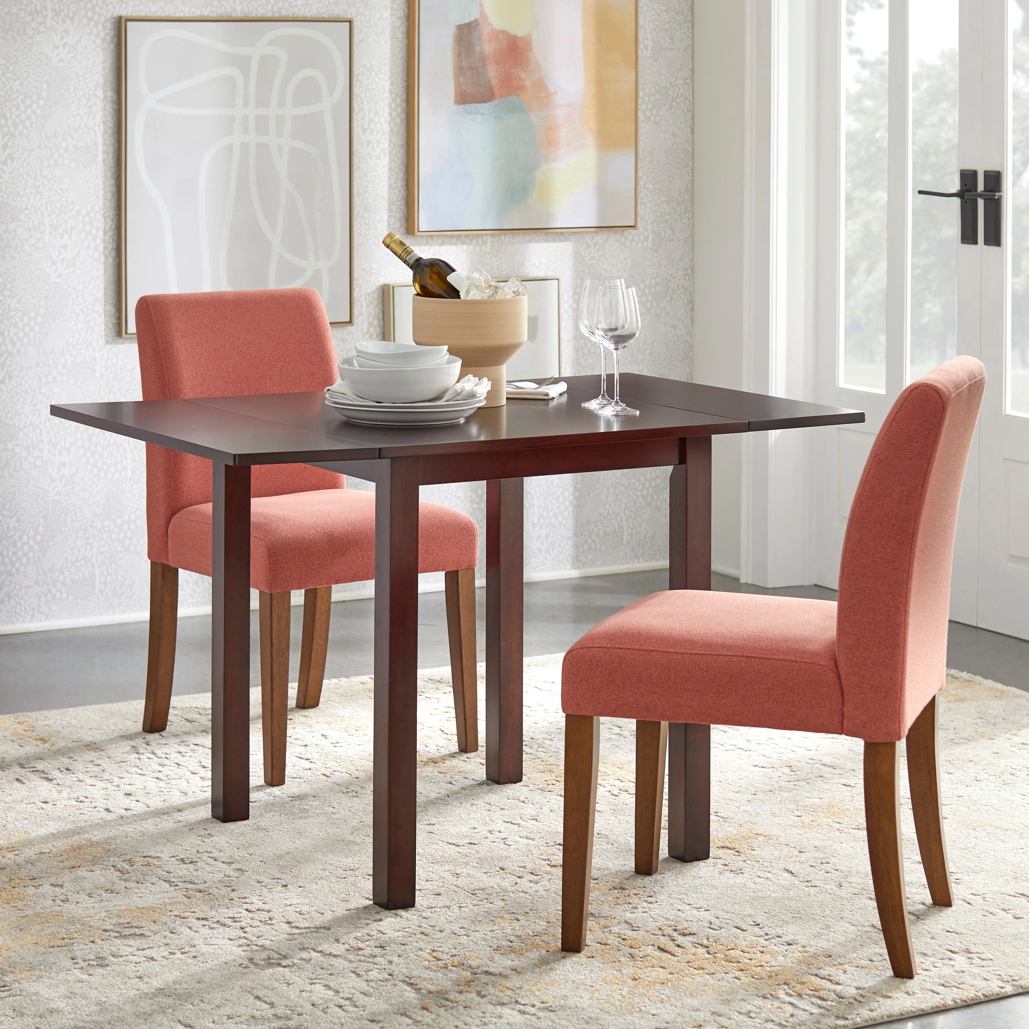 Simple Living Jordan 3-piece Drop-leaf Dining Set