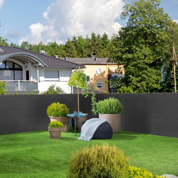 Zaunblende »Screenex CLASSIC«, 1,0x5m anthrazit