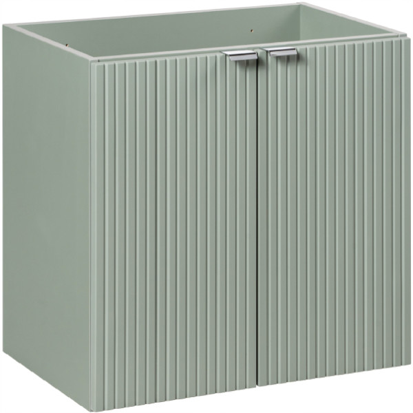 SZAŁWIOWA szafka z umywalką 60 cm LINE REED GREEN 82-60-D