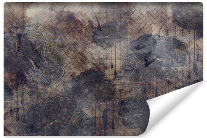 Fototapeta Abstrakcyjne maki 90x60cm