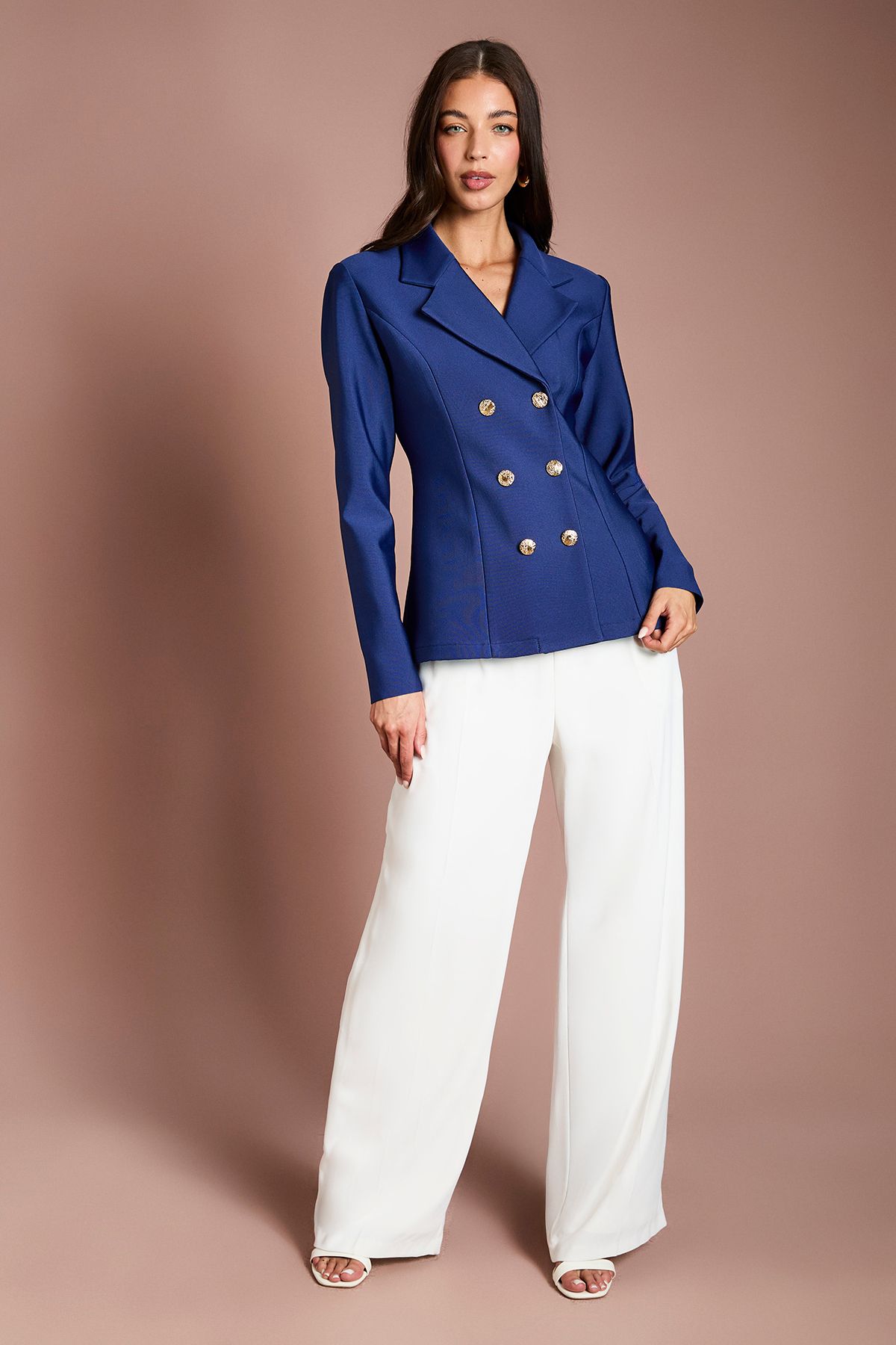 Coast Double Breasted Bandage Blazer