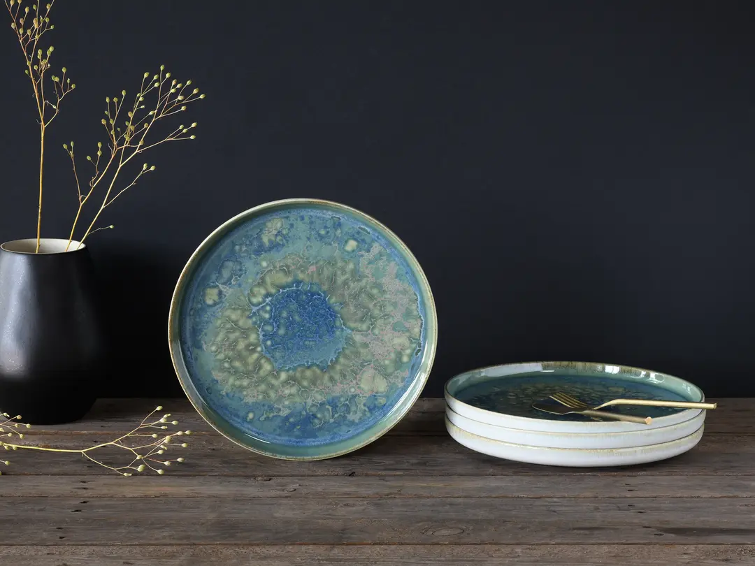 Tiefer Teller 4er-Set Yuki