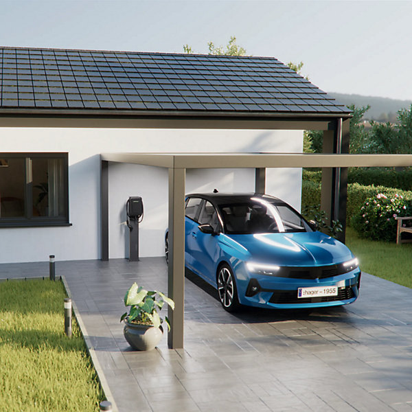 BORNE WITTY ONE 7KW PRISE T2S  TIC  PROTECTIONS
