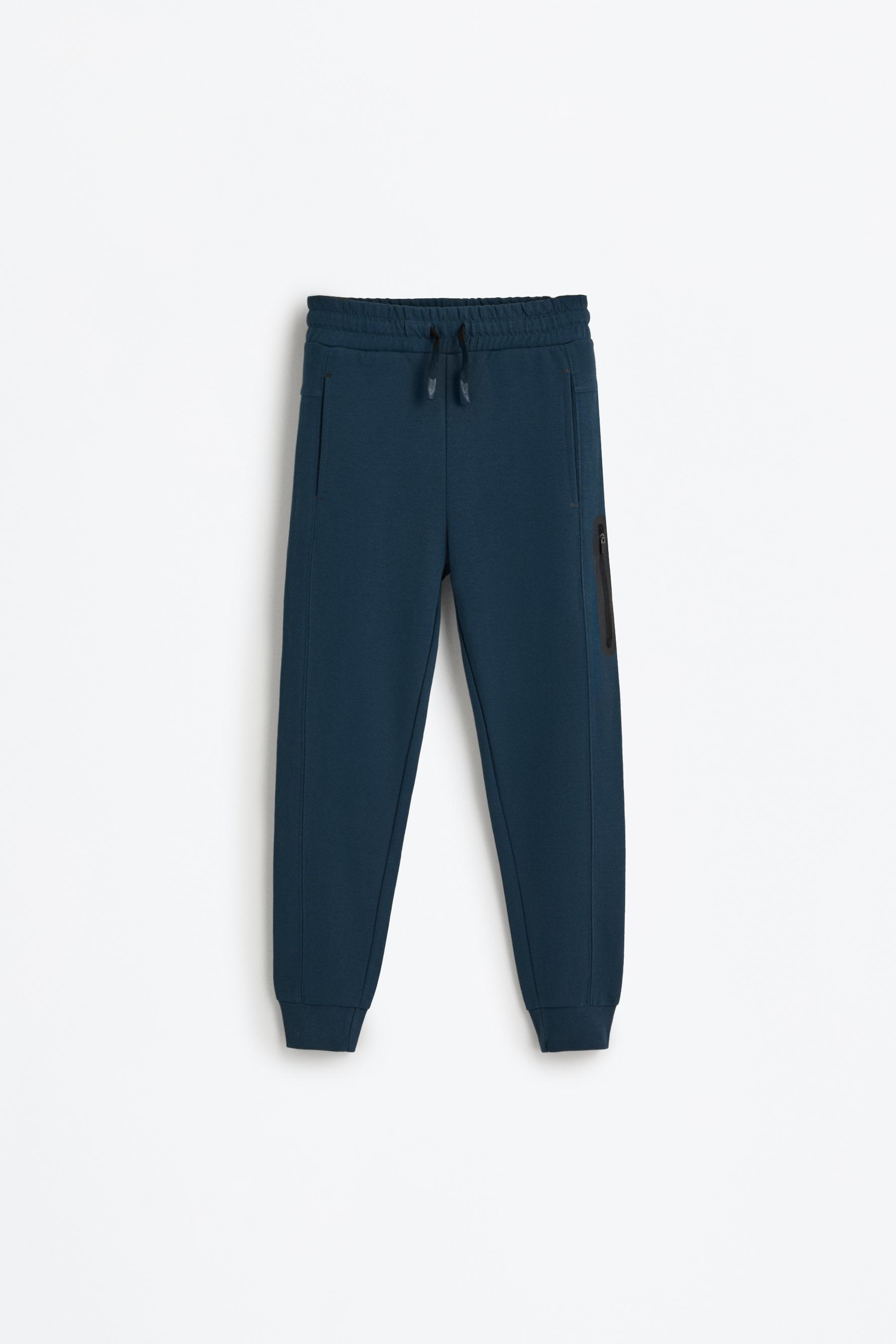 Pantalón jogger deportivo interlock