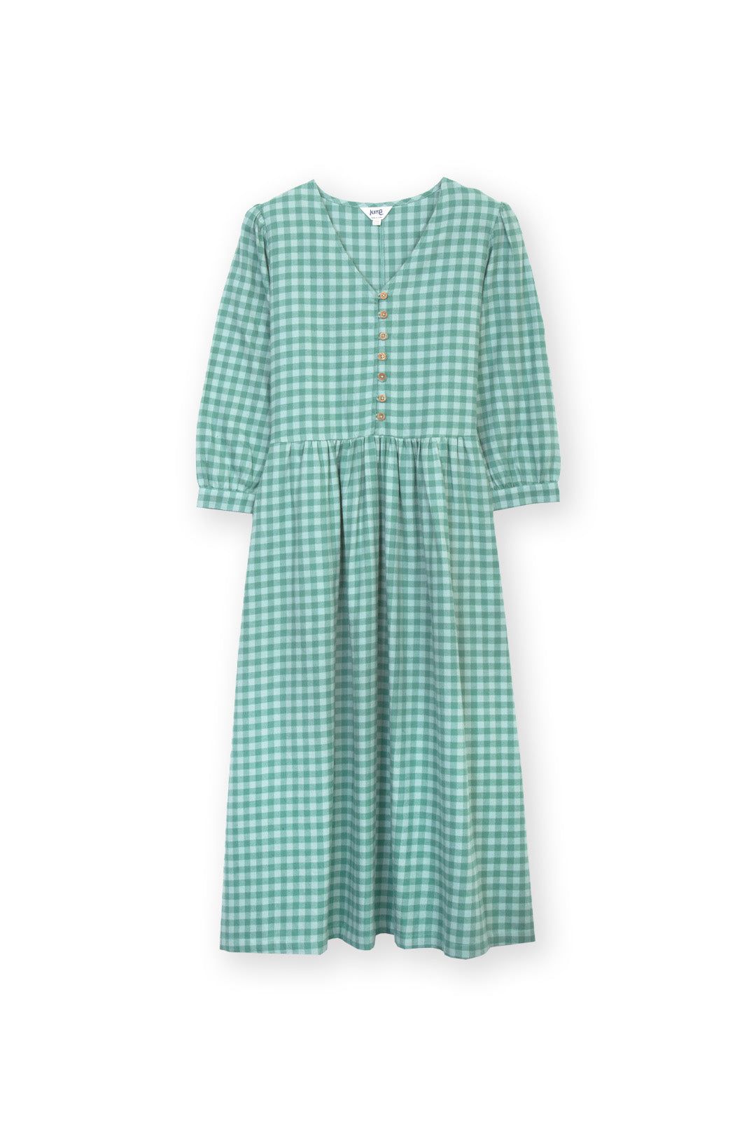Kite Worgret 3/4 Sleeve Flannel Check Dress