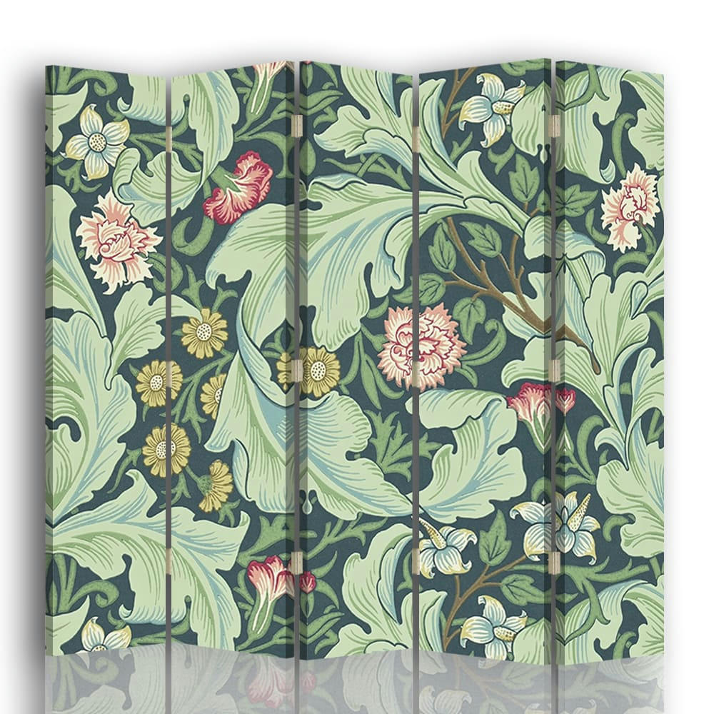 - Paravent Floral Wallpaper - William Morris cm 180x170 (5 volets)