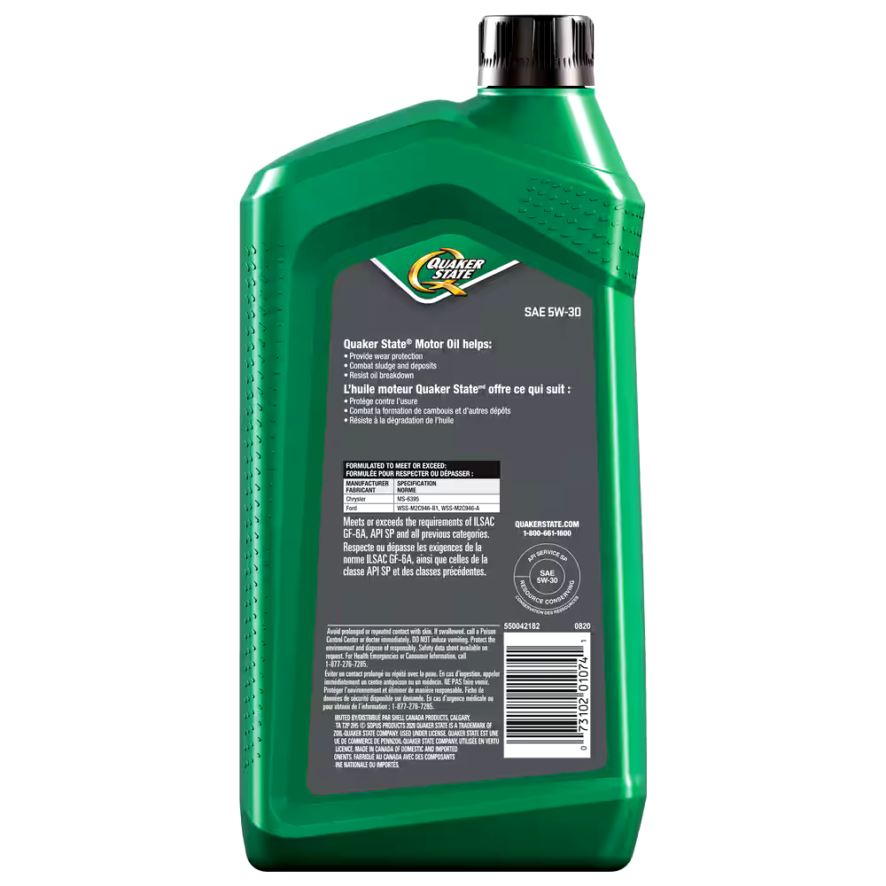 Quaker State Engine/Motor Oil, 946-mL