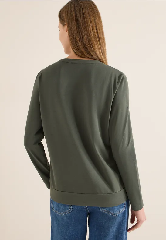 Shirt im Tunika-Look