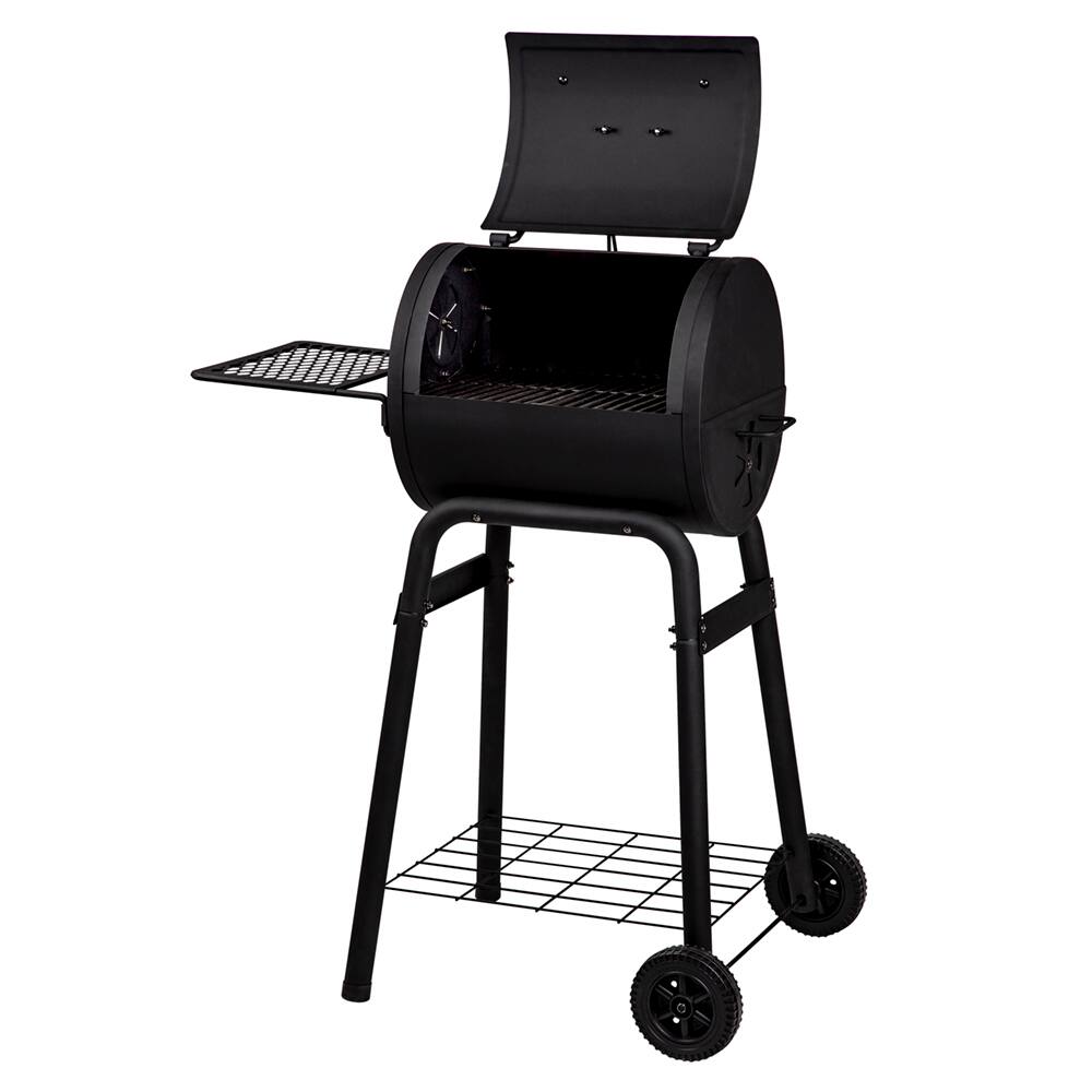 Dyna-Glo DGD381BNC-D Compact Barrel Charcoal BBQ Grill