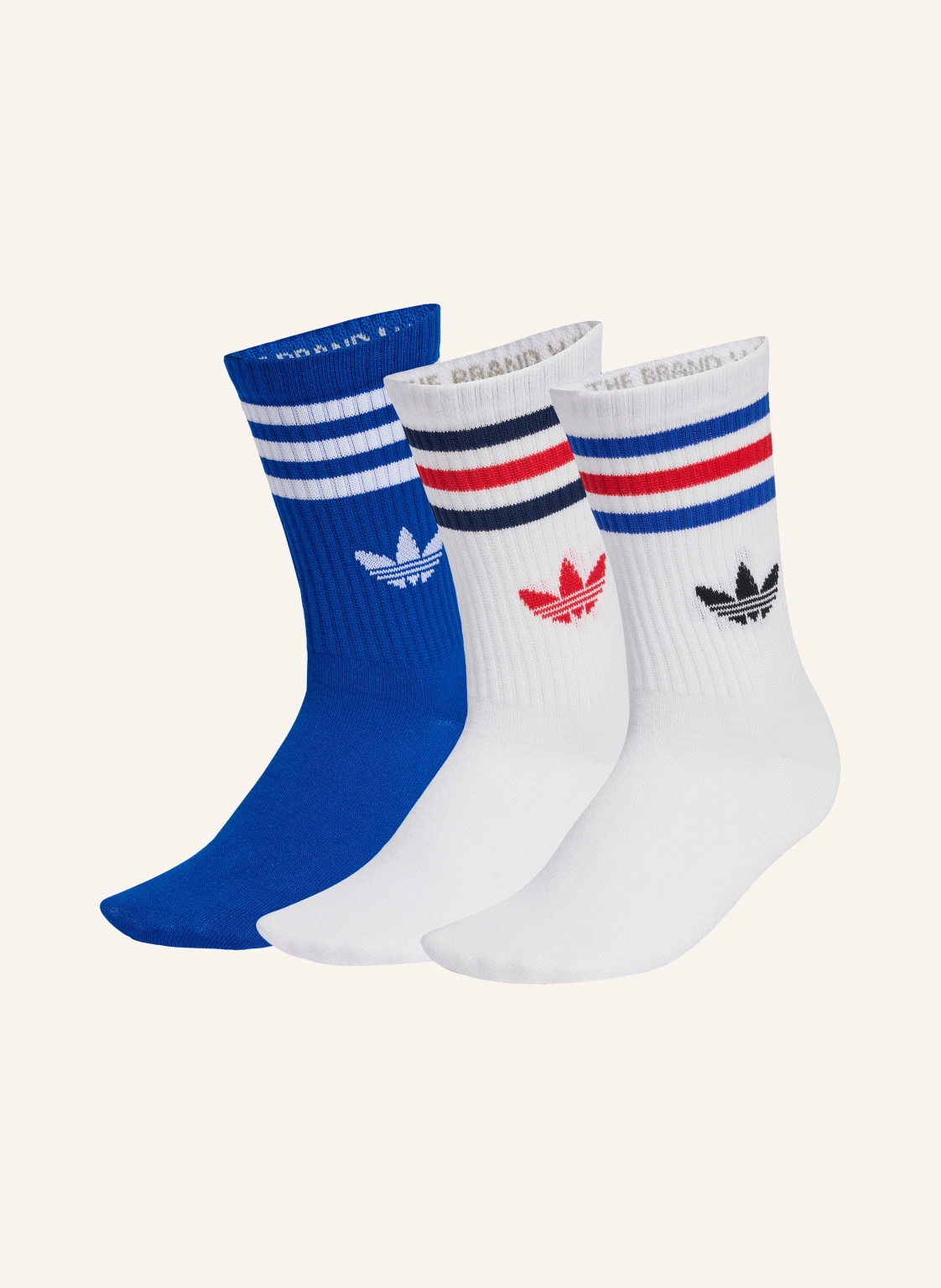 adidas Originals 3er-Pack Socken 3 STREIFEN CREW