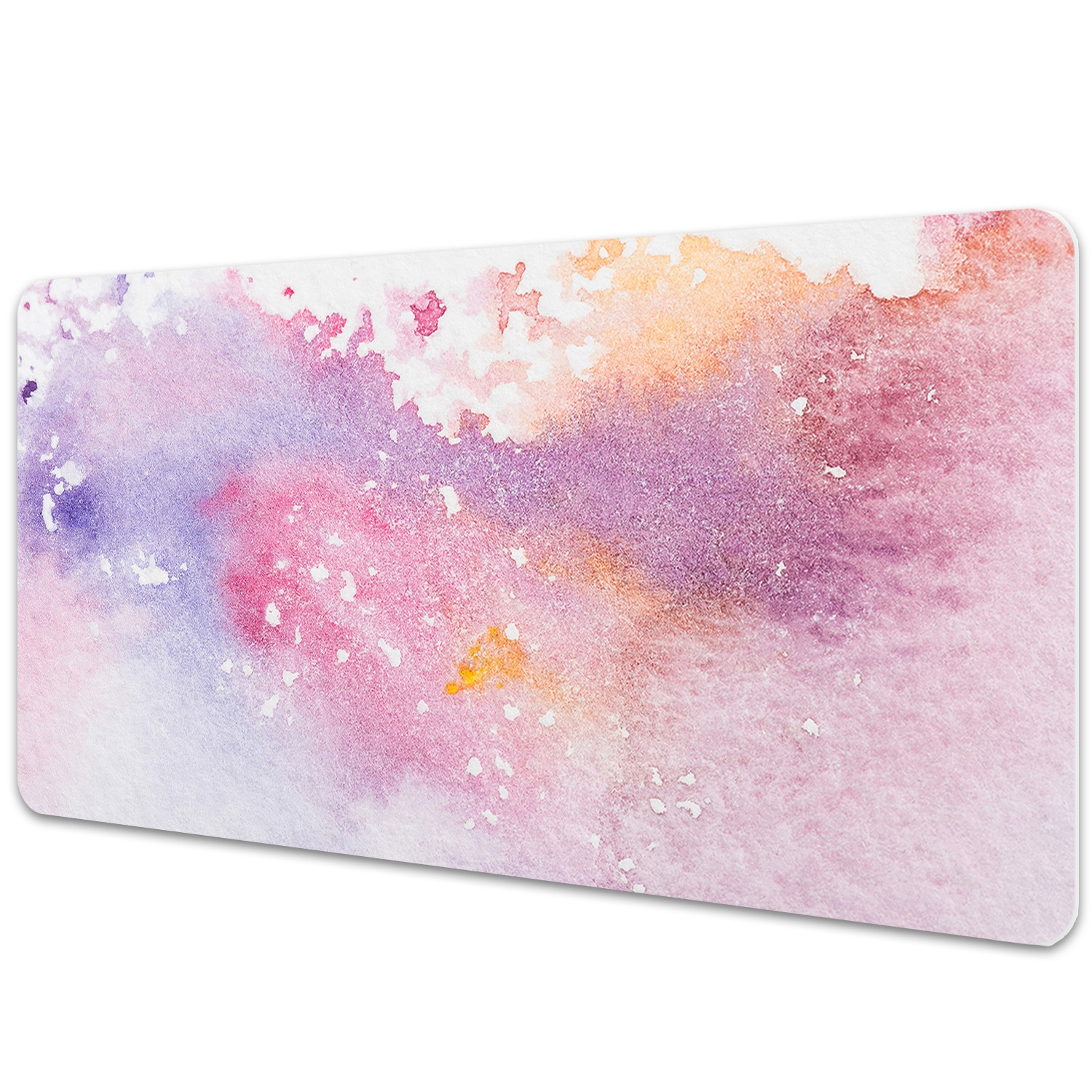 Ochronna podkładka pod myszkę Cukierkowa akwarela - 90x45 cm
