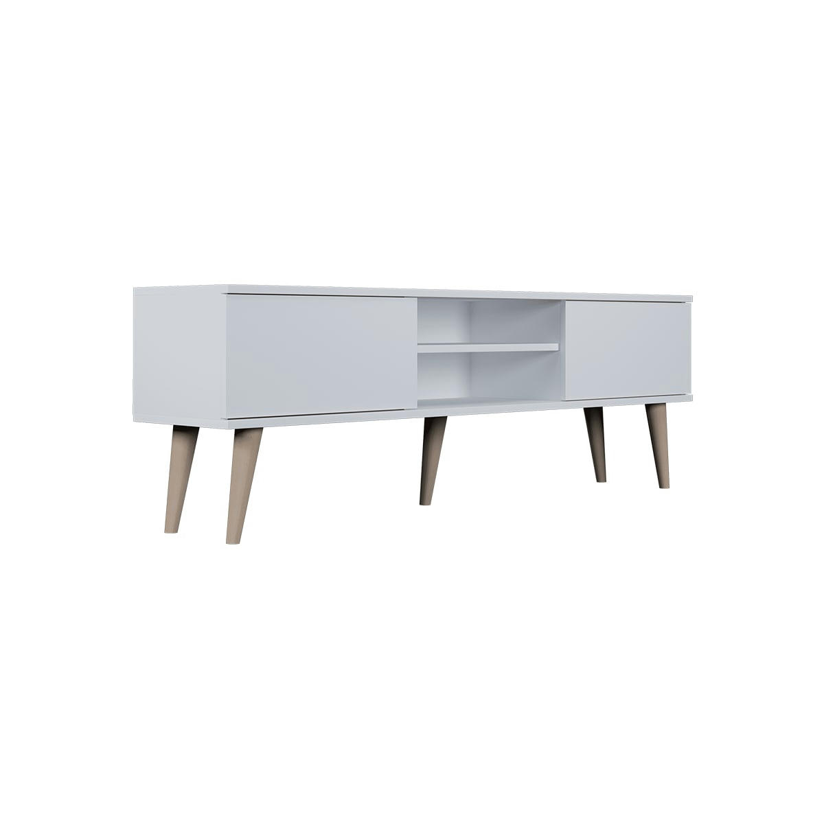 - Meuble tv 160 cm blanc