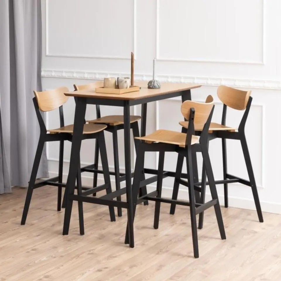 Bartafel - Eiken Veneer - 120x60x105cm - Maughold