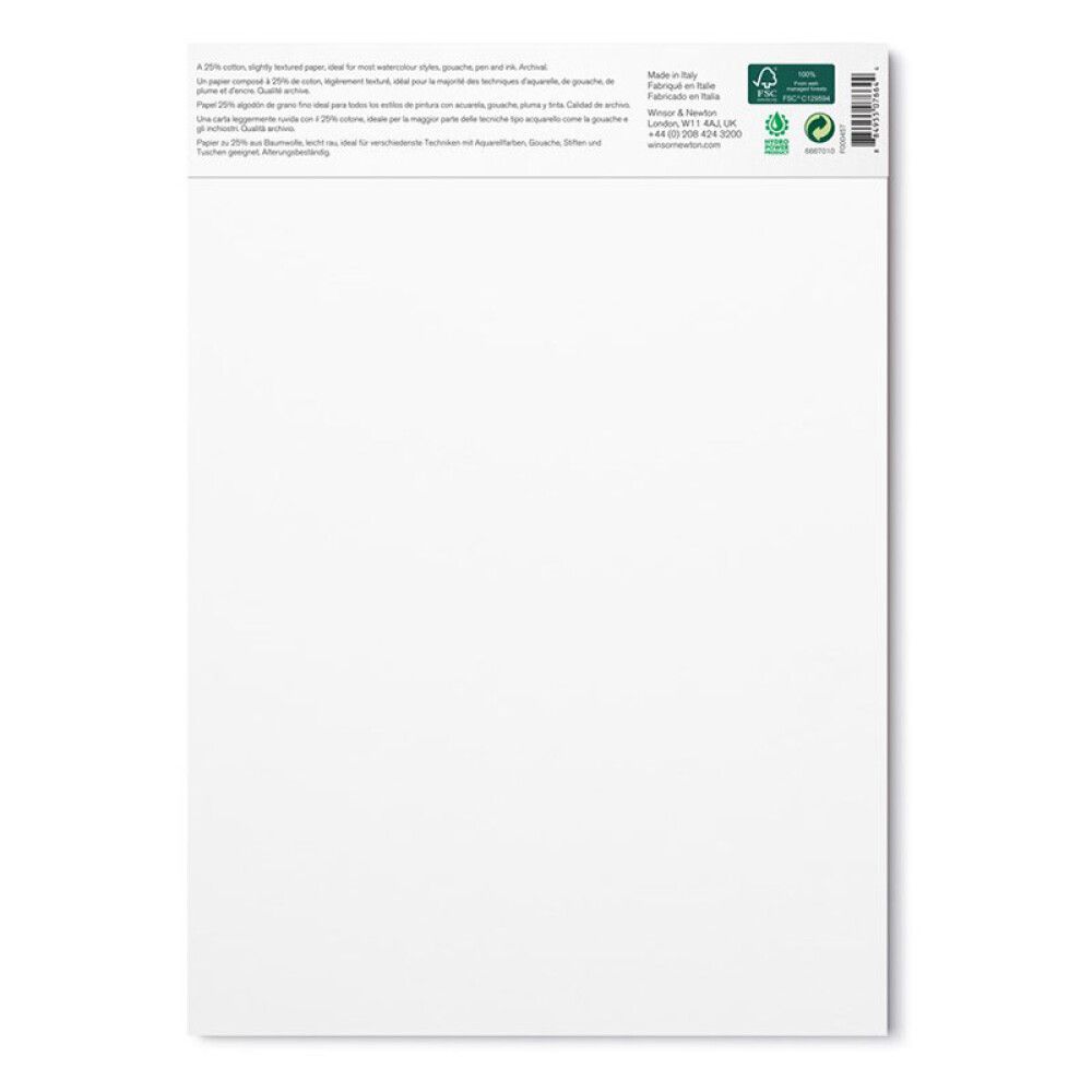 SKISSEBLOKK WINSOR & NEWTON A4 300G