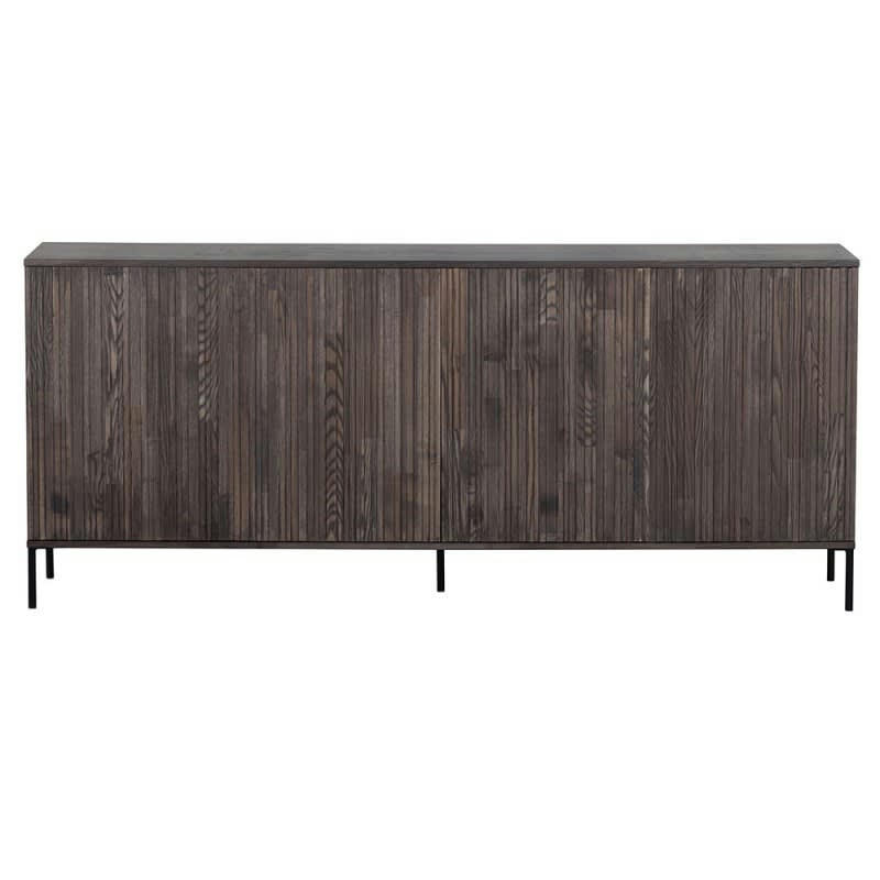 GRAVURE - Buffet en placage de frêne L200