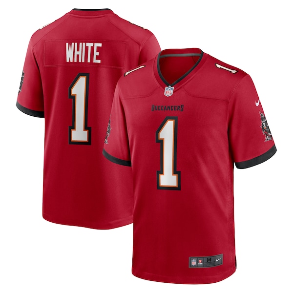 Rachaad White Tampa Bay Buccaneers Nike Game Player Jersey - Red/Orange