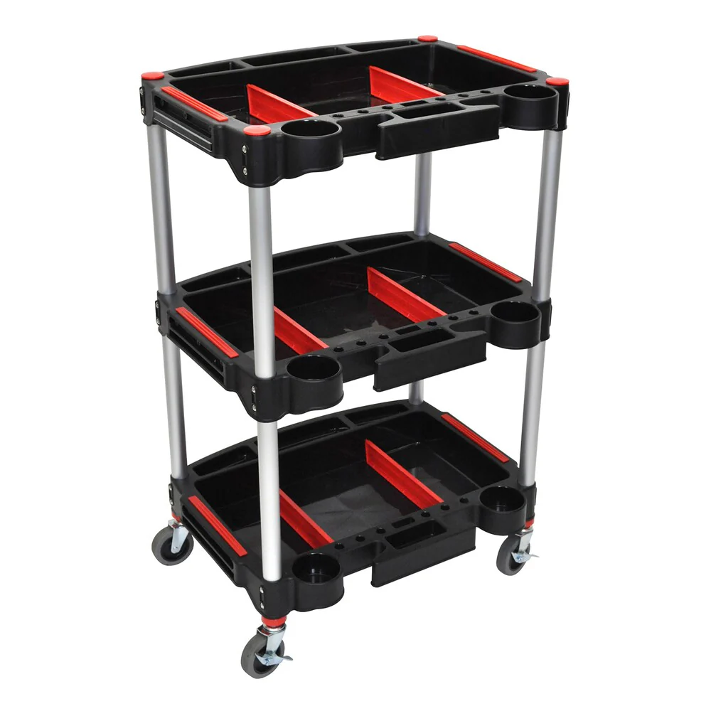 Luxor Mechanic's Three-Shelf Cart