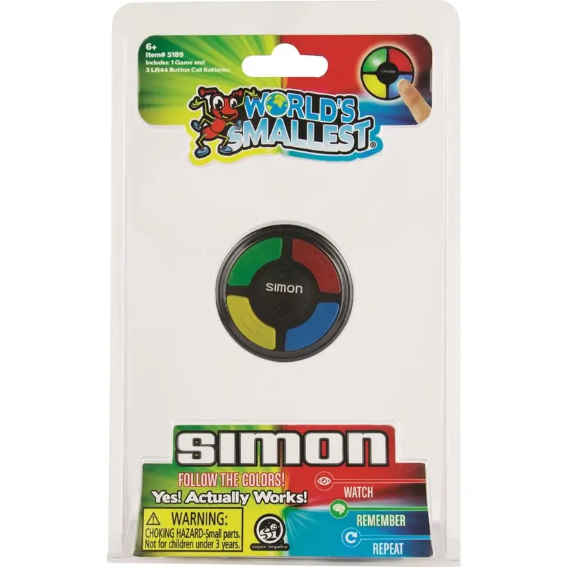 Brettspiel Worlds Smallest Simon