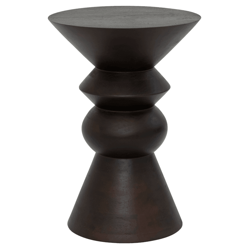 Urban Nature Culture bijzettafel Luova, walnut - Ø 30 * 43 CM