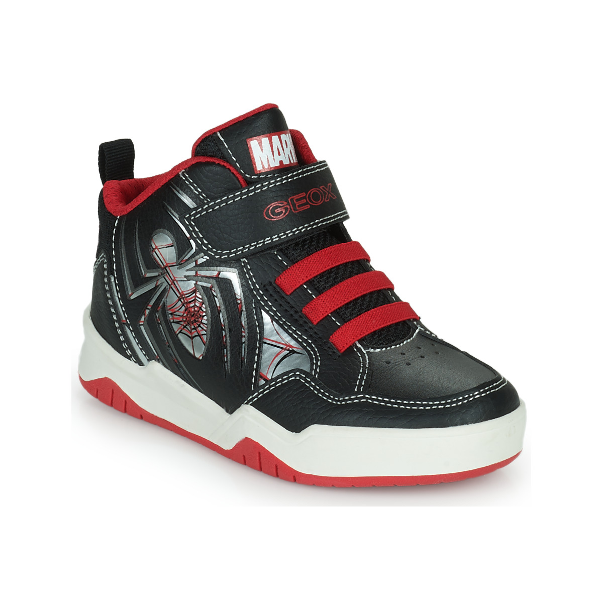Geox - J PERTH BOY C - Black / Red