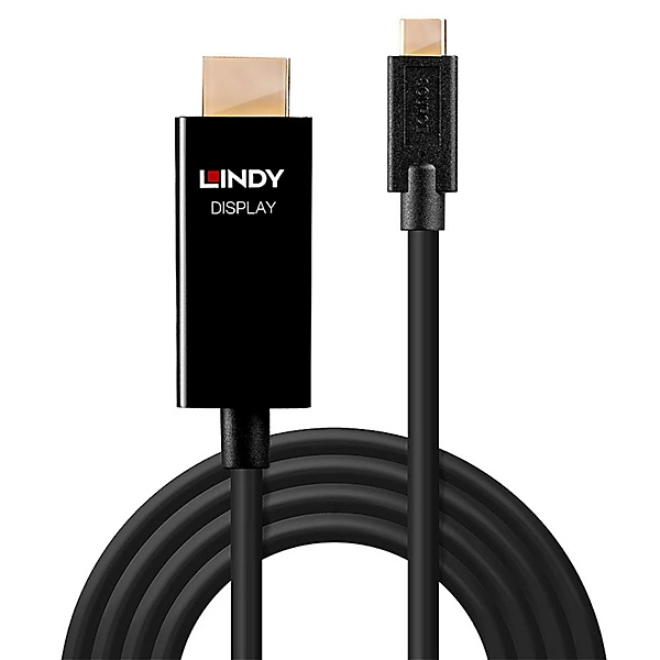 Câble USB-C - HDMI 4K60 1 mètre LINDY