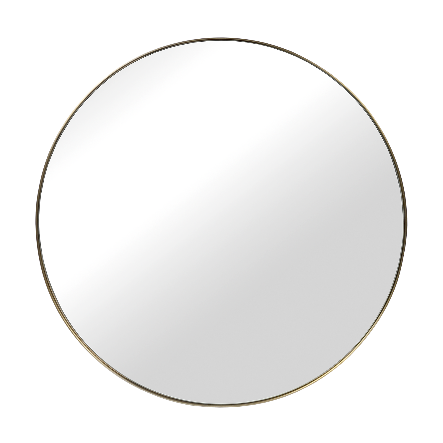 Atmooz Spiegel Ovaal Merope Brons - Wandspiegel Metaal