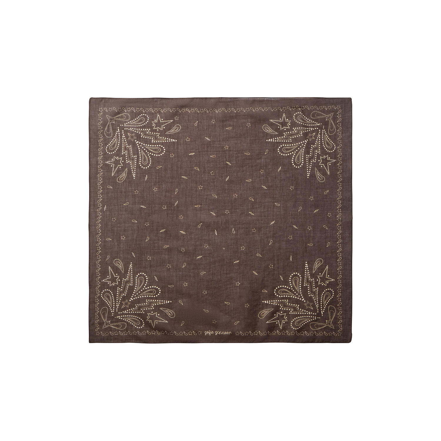 MARILYSW SCARF, dark brown