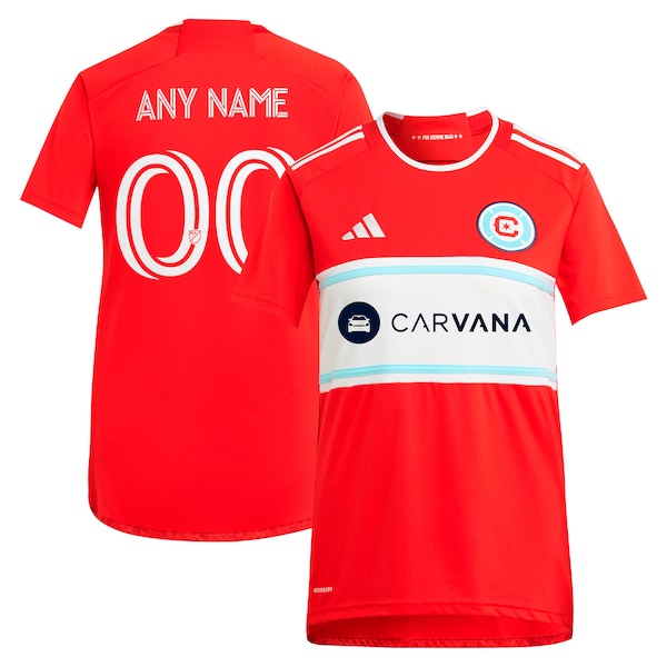 Chicago Fire adidas Women's 2024 Return To Red Replica Custom Jersey – Red
