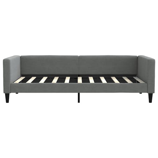 NNEVL Day Bed Dark Grey 90x190 cm Fabric