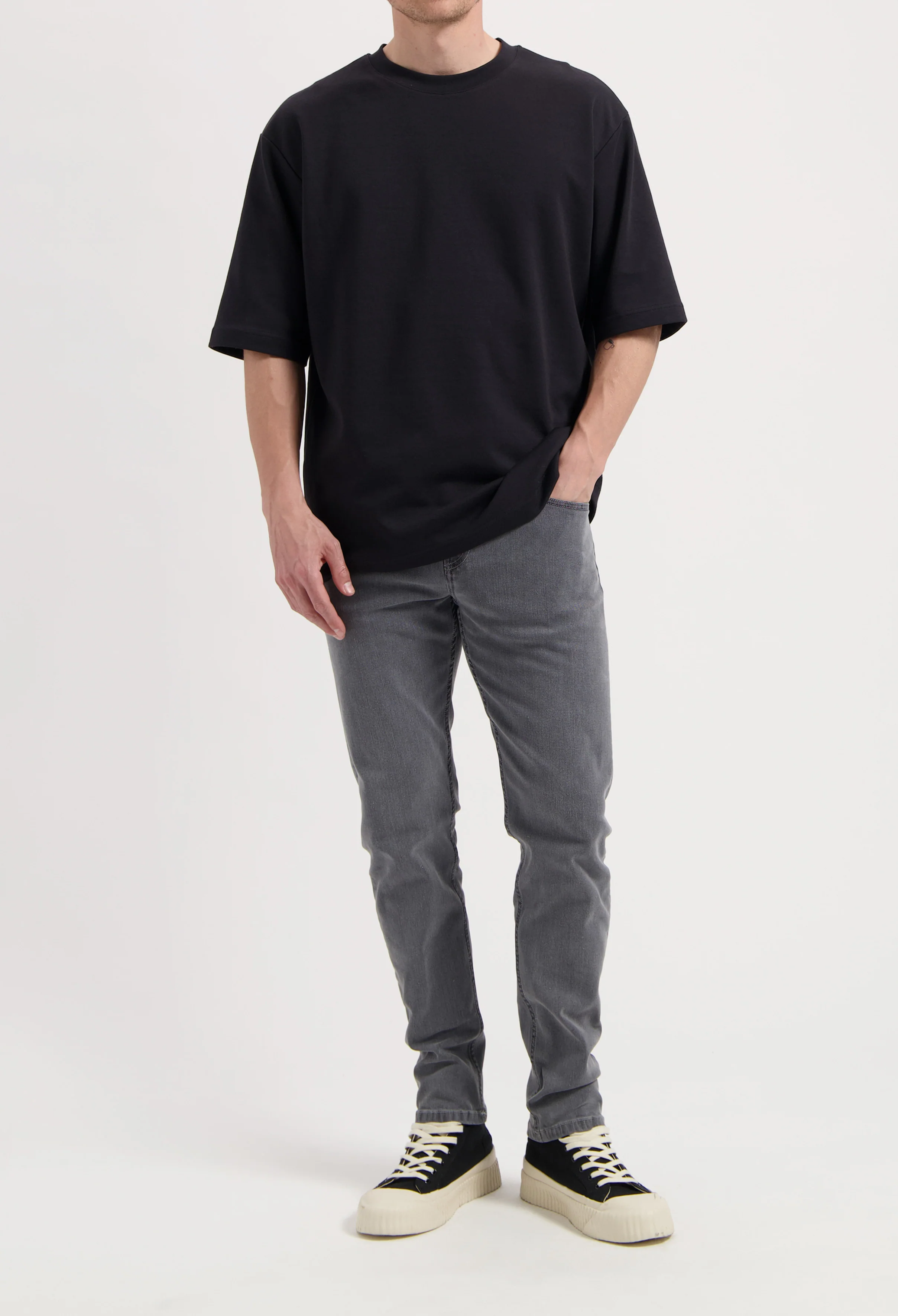 Rick Mid Slim - Light Grey