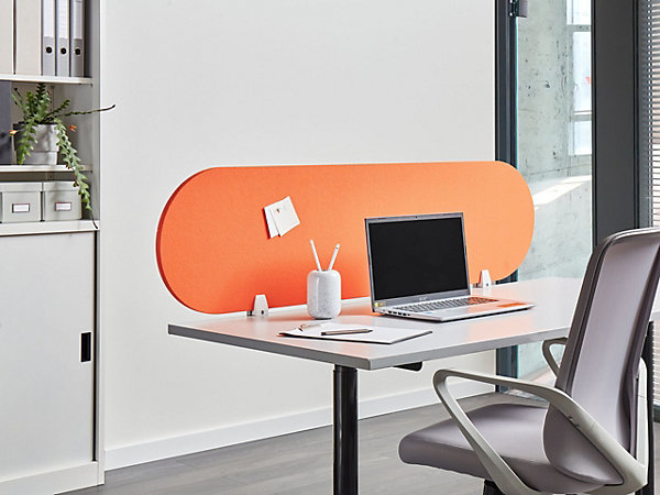 Cloison amovible de bureau SPARKY Orange
