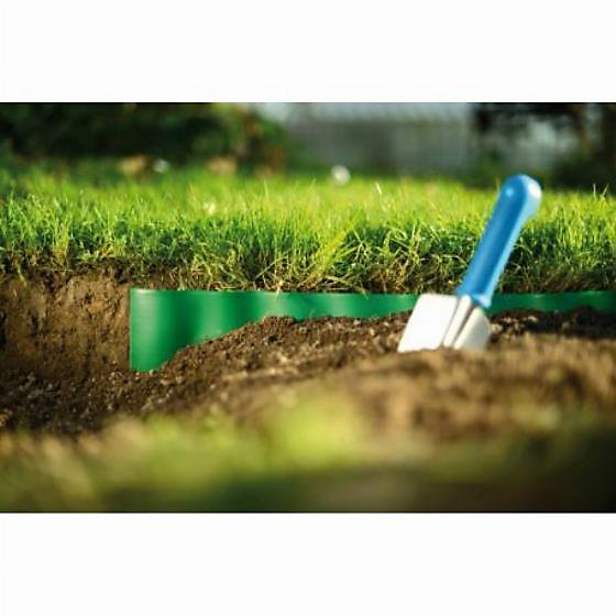 Bordure ondulée - Rouleau de 9m - 15cm - Vert - Cellfast
