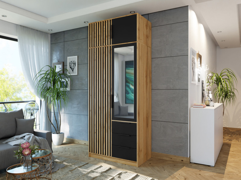 Szafa Bali Lux 2D z nadstawką