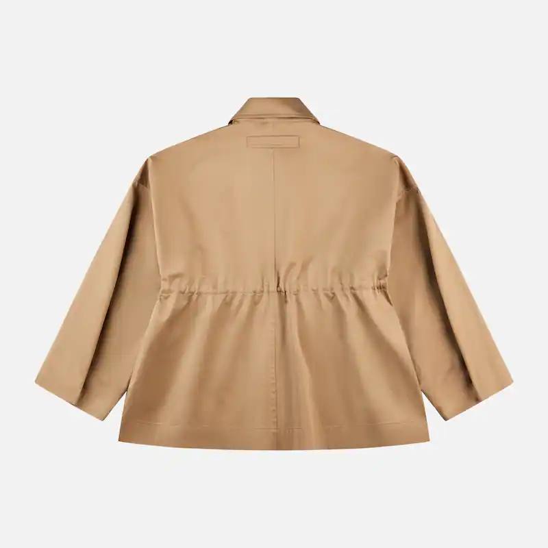 Windbreaker in cotton gabardine